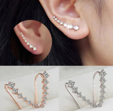 DivineJewels™ Seven-Star Earrings with Rhinestones (Single)